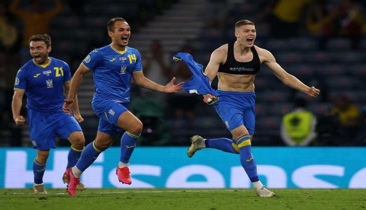 Euro 2020: पहली बार अंतिम 8 में पहुंची यूक्रेन, इंग्लैंड से होगा सामना