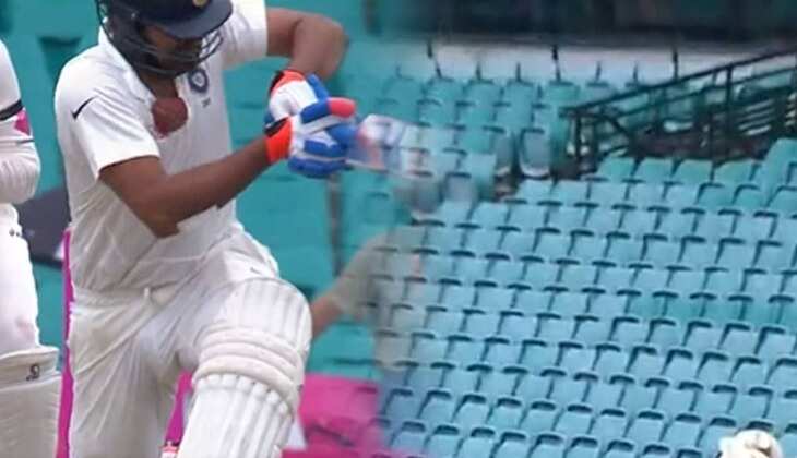 IND vs AUS: गेंदबाज ने मारी हिटमैन के जबड़े पर गेंद, तो बल्ले से आग उगलते हुए रोहित ने ठोका तूफानी छक्का, देखें वीडियो