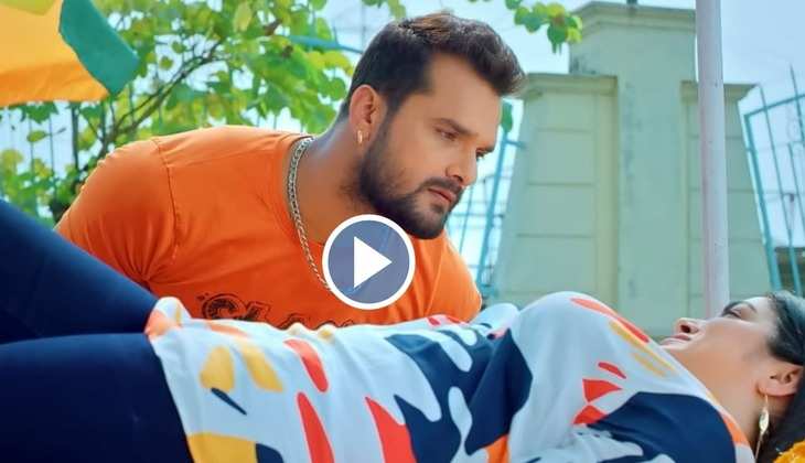 Khesari Lal Yadav ने Aamrapali Dubey को ठेले पर लिटा कर किया गज़ब रोमांस, देखें दोनों का रोमांटिक वीडियो