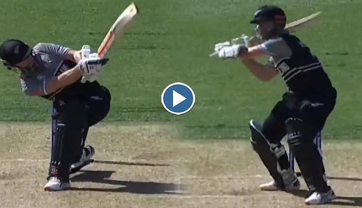 NZ vs IRE: फोड़ डाला! वाह विलियमसन वाह... 6,6,6 ठोक मचाया तहलका, कूटा धमाकेदार पचासा, देखें वीडियो