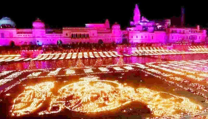 Deepotsav Ayodhya: 15 लाख दीपों से अयोध्या में बना विश्व रिकॉर्ड, पीएम मोदी ने किया श्रीराम का राज्याभिषेक