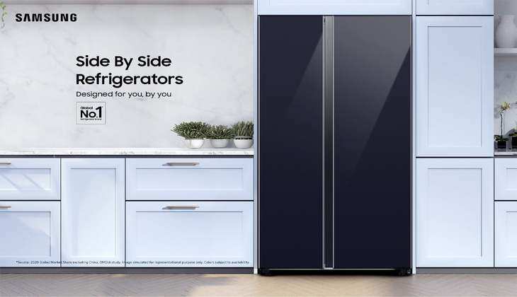 Samsung Refrigerator: सैमसंग ने प्रीमियम रेंज में साइड-बाय-साइड किया रेफ्रिजरेटर लॉन्च, जानें फीचर्स और कीमत