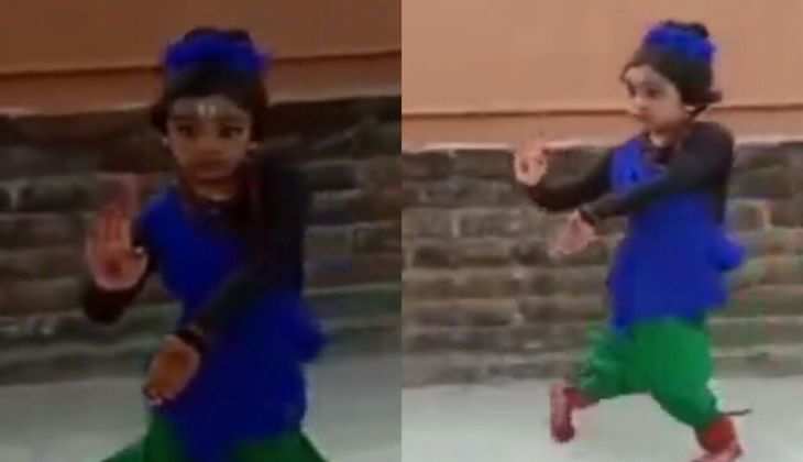 Bahubali के गाने पर इस बच्ची ने किया जोरदार डांस, वीडियो देख दर्शक हुए मंत्रमुग्ध