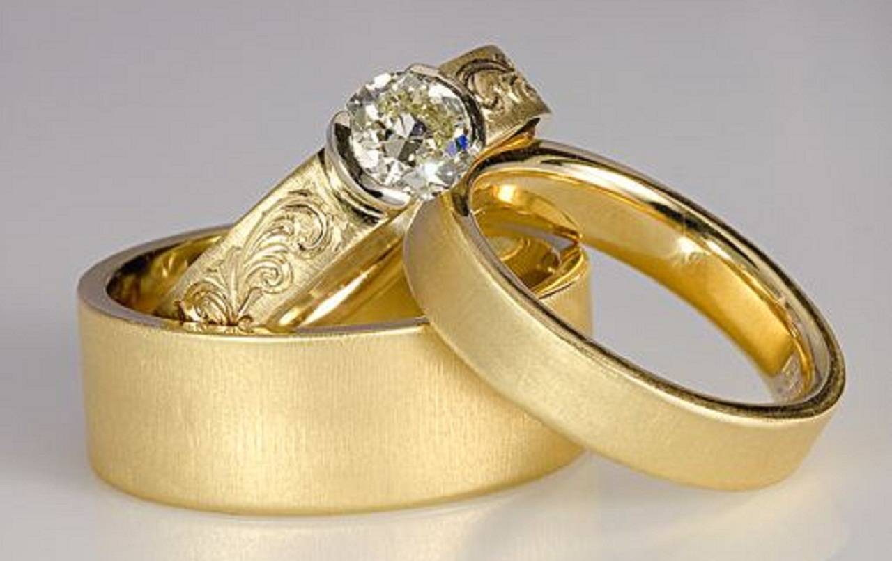 2024 Gold Engagement Rings Design 10 Design in hindi - solahpremium