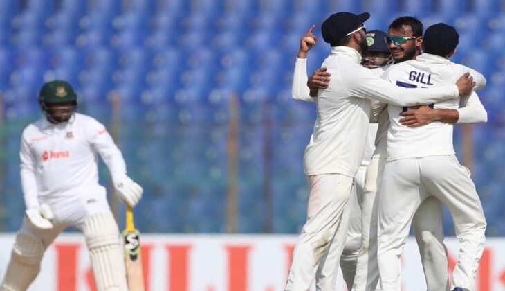 IND vs BAN 1st Test: उमेश और अक्षर ने झटके विकेट, बांग्लादेश पर जीत से आठ कदम दूर इंडिया