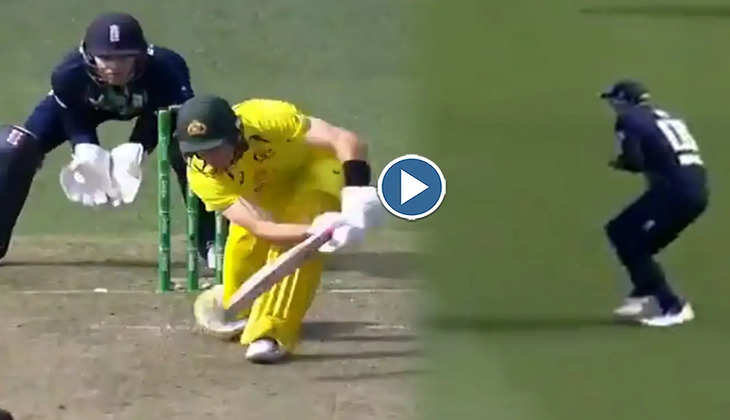 AUS vs ENG: आ गया ना मजा! स्टाइल मारने चला था बल्लेबाज, टप्पा पड़ते ही हो गई टांय-टायं फिस्स, देखें हैरतअंगेज वीडियो