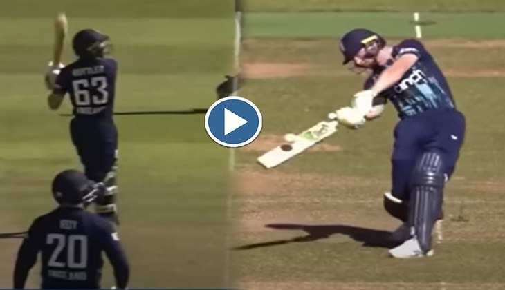 Viral Video : हैरतअंगेज छक्का कूटकर बल्लेबाज का बना मजाक, हंसते-हंसते पिच पर ही लेट गया गेंदबाज, देखें ये अजीबो-गरीब वीडियो