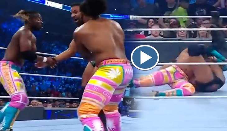 WWE: Jinder और Shanky के गुस्से का फायदा उठाकर न्यू डे ने क्या ये बड़ा कारनामा, देखें वीडियो