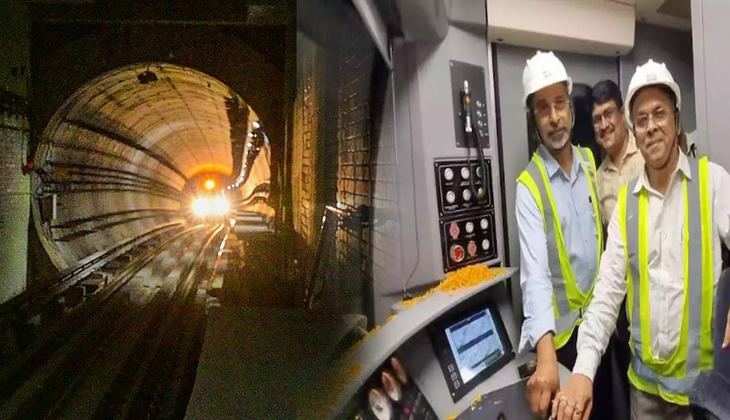 Kolkata Metro रेलवे के लिए ऐतिहासिक क्षण, कोलकाता में सुरंग के जरिये हुगली नदी के नीचे दौड़ी मेट्रो