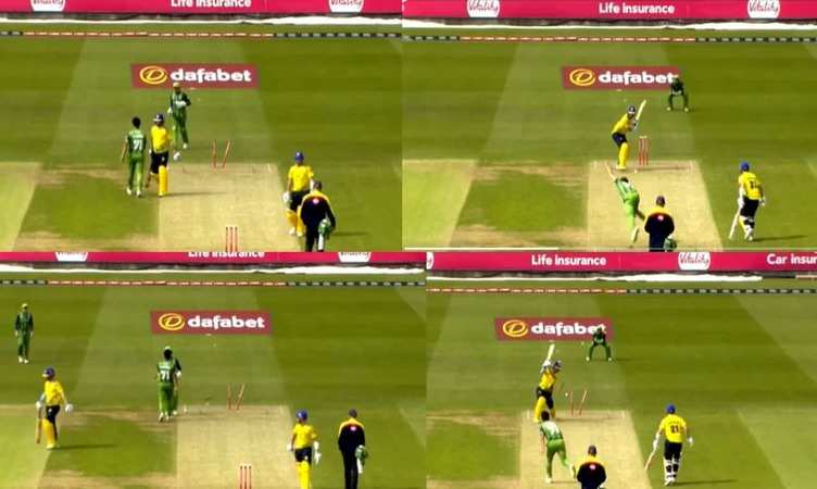 Cricket Viral Video: सनसनाती गेंद ने उड़ाया बल्लेबाज का मिडल स्टंप, हवा से बात करती नजर आईं गिल्लियां