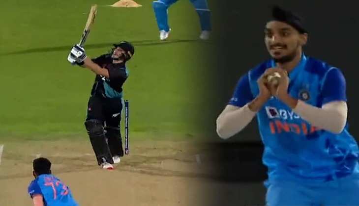IND vs NZ 3rd T20: अर्शदीप ने उड़ाया गर्दा!  खतरनाक यॉर्कर से शिकार कर किया काम तमाम, देखें वीडियो