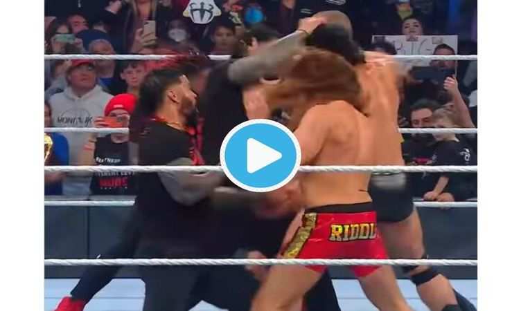 WWE: तीन पर 3 का वार, हालत हुई बेकार, देखें ये खतरनाक Video