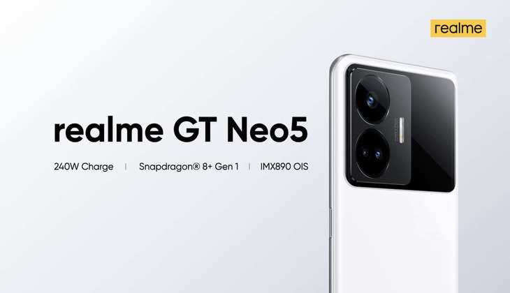 Realme GT Neo 5: 240W फास्ट चार्जिंग के साथ आने वाला है रियलमी 5G फोन, जानें फीचर्स