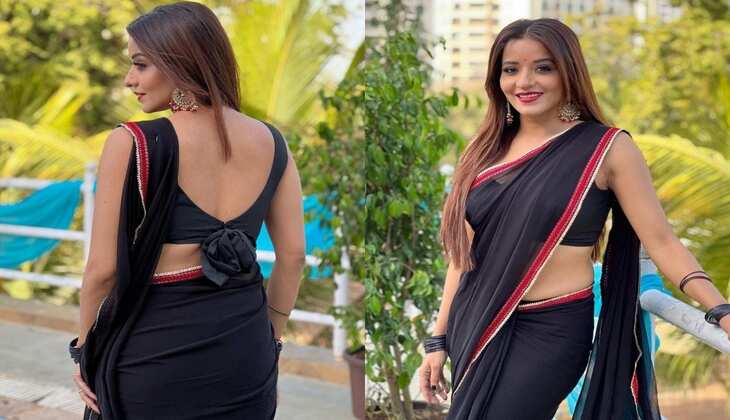 Monalisa के इस साड़ी लुक ने गिराई फैंस के दिलों पर बिजलियां, अवतार देख आप भी हो जाएंगे दीवाने