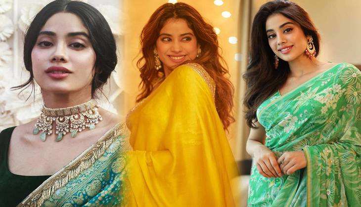 Janhvi Kapoor Fashion: वेडिंग सीजन में रिक्रिट करें जान्हवी का ये साड़ी लुक और लूट ले जाएं पूरी महफिल