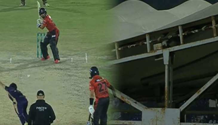 PSL 2023: Sikandar Raza ने खड़े-खड़े पाकिस्तानी गेंदबाज को ठोका तमतमाता छक्का, देखें ये धांसू वीडियो