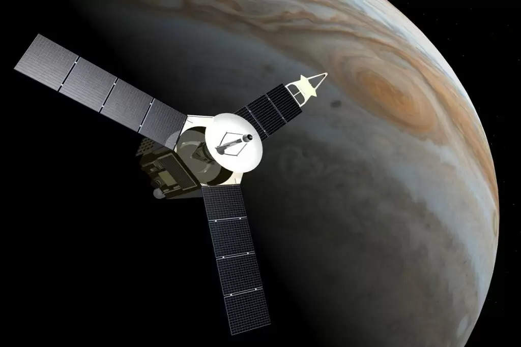 Nasa का जूनो अंतरिक्ष यान जूपीटर के सैटेलाइट गैनीमेड को करीब से देखेगा