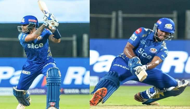 TATA IPL 2022, MI vs KKR: सूर्यकुमार यादव और तिलक वर्मा ने गेंदबाजों की जमकर की धुनाई, KKR को जीत के लिए दिया 162 रनों का लक्ष्य