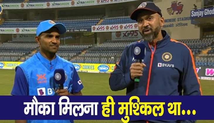Shivam Mavi ने बताया अपनी सफलता का राज, डेब्यू में 4 विकेट लेने के बाद दिया इंटरव्यू, देखें वीडियो