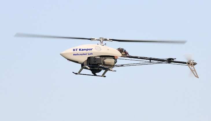 आईआईटी कानपुर ने बनाया सेना के लिए विशेष ड्रोन हेलीकॉप्टर