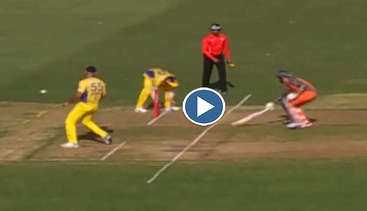 Viral Video: बल्लेबाज, गेंदबाज और विकेटकीपर सबने मिलकर फैंस को जोर-जोर से हंसाया, देखें हाई वोल्टेज ड्रामें से भरा ये वीडियो