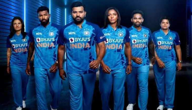 T20 World Cup 2022 के लिए भारतीय टीम को मिली नई जर्सी,BCCI ने ट्वीट कर की लॉन्च