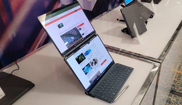 Lenovo Yoga 9i: डुअल डिस्प्ले वाला लैपटॉप CES 2023 इवेंट में हुआ लांच, जानें फीचर्स