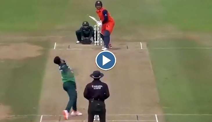 Viral Video: इस बल्लेबाज ने पाकिस्तानी गेंदबाजों की जबरदस्त कुटाई कर बना दी रेल, देखें गगनचुंबी छक्के-चौकों की बरसात का ये धमाकेदार वीडियो