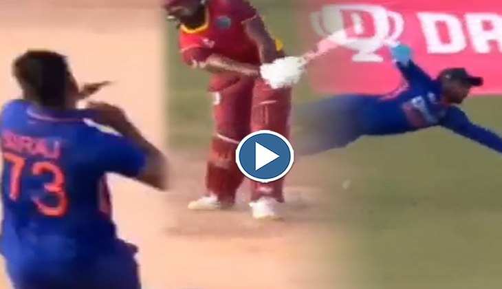 Sanju Samson ने बचाई इंडिया की लाज, हवा में छलांग लगाते हुए जिताया मैच, जरूर देखें ये धमाकेदार वीडियो