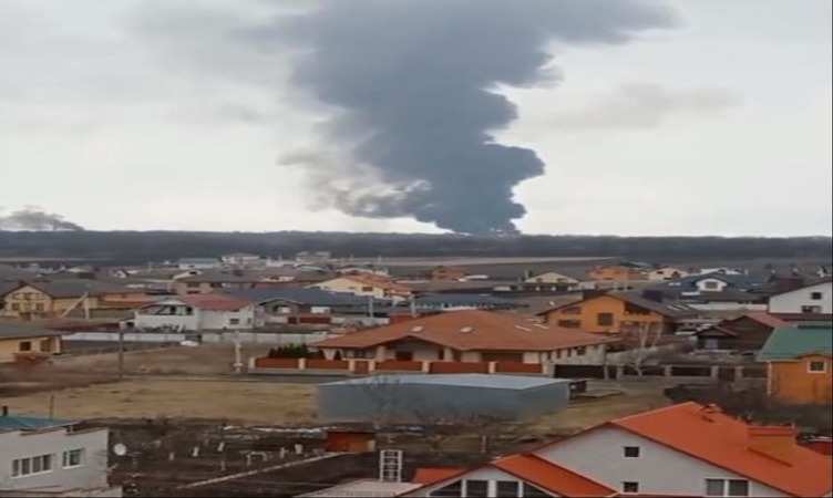 रूस ने हैवरिशोव्का हवाई अड्डे को हवाई हमलों से किया तबाह ! राष्ट्रपति ज़ेलेन्स्की का दावा