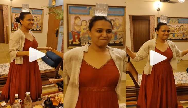 Swara Bhaskar ने सिर पर दारू का गिलास रख मचाया सोशल मीडिया पर हंगामा, कृषि कानून वापसी पर झूमती नजर आईं एक्ट्रेस
