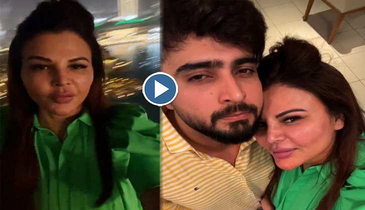 Rakhi Sawant अपने बॉयफ्रेंड के साथ बेहद रोमांटिक अंदाज में एयरपोर्ट पर हुईं स्पॉट, देखें वीडियो