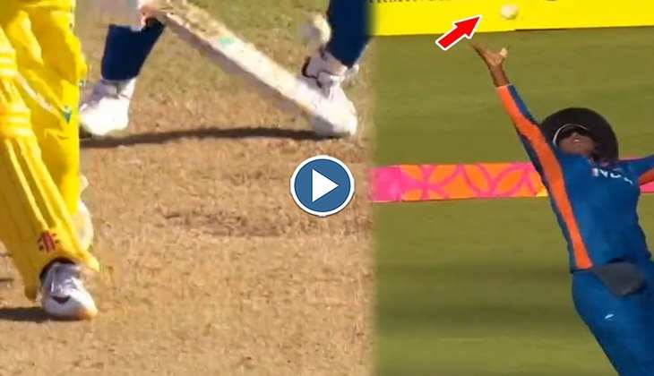 Cricket Viral Video: दीप्ति शर्मा ने आसमान में छलांग लगाकर उड़ते हुए एक हाथ से पकड़ा हैरतअंगेज कैच, आप भी जरूर देखिए वीडियो