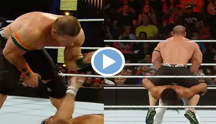 WWE: John Cena के मूव्स ने फैंस को बनाए दिवाना, आप भी देखें ये कूल वीडियो