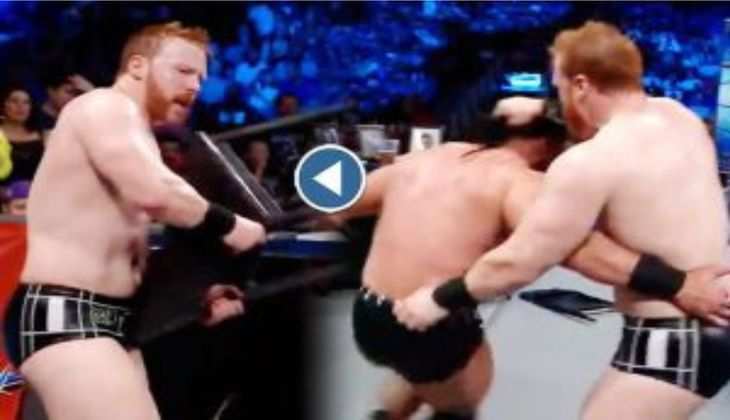 WWE Viral Video: टेबल के खतरनाक अटैक से रेसलर के सिर का हुआ ये हाल, वीडियो देख खौफ से कांप उठेंगे आप