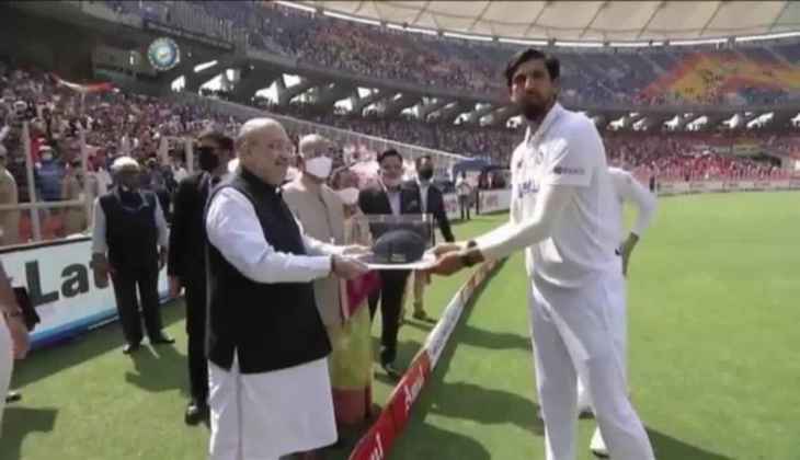 India vs England: 100 वें test मैच से पहले ईशांत का हुआ सम्मान, राष्ट्रपति कोविंद और गृह मंत्री अमित शाह ने किया सम्मानित