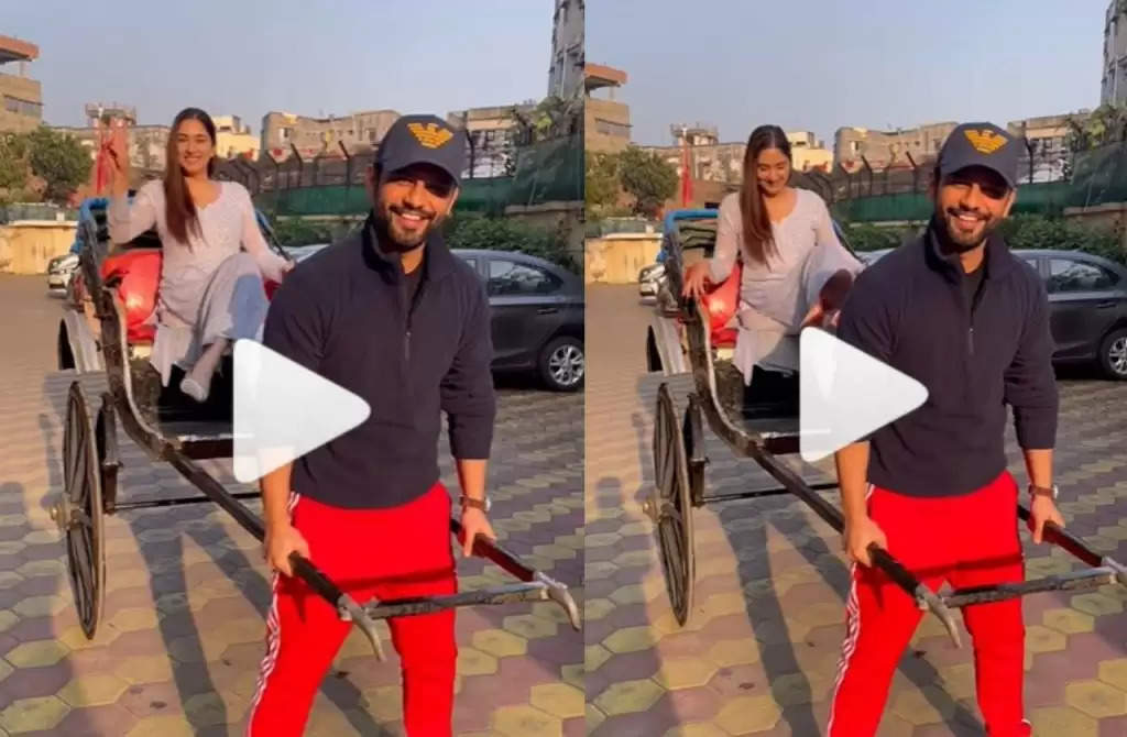 Disha Parmar के लिए पति Rahul Vaidya बने 'रिक्शावाला', लोग बोले- 'जोरू का गुलाम', देखें Viral Video