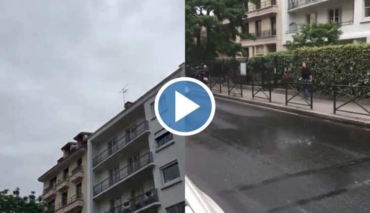 Viral Video: यह तो चमत्कार है! आसपास की जगह छोड़ बस मुट्ठी भर जगह पर हो रही बारिश, वीडियो देख लोगों का चकराया सर