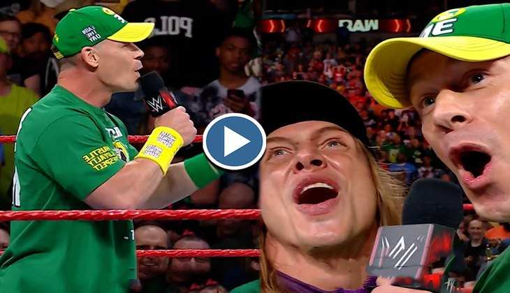 WWE: John Cena और Riddle की जोड़ी ने सोशल मीडिया पर काटा गदर, देखें ये क्यूट वीडियो