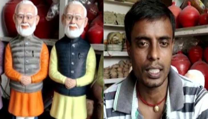 Bihar: मूर्तिकार ने बनाई 'Modi Gullak' सुर्खियों में छाई , जानें कहां से आया ये आइडिया