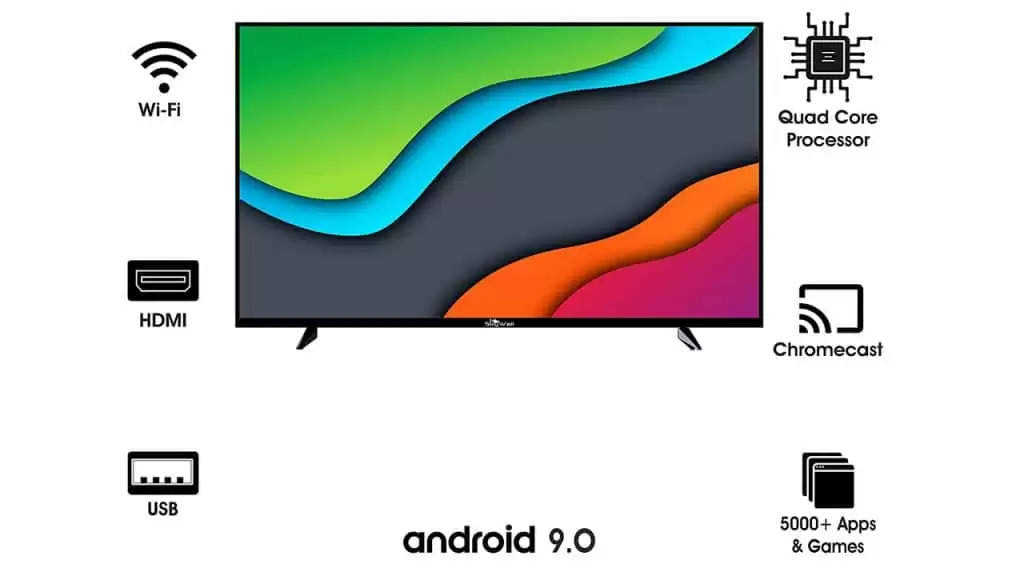 SKYWALL Smart TV: बंपर धमाका! 32 इंच स्मार्टटीवी 61% डिस्काउंट के साथ खरीदें, जानें कीमत