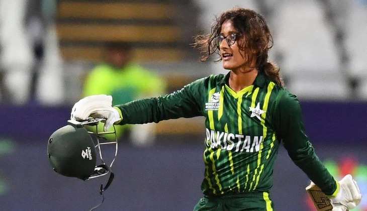 Women’s T20 World Cup 2023: पाकिस्तान की तूफानी बल्लेबाज ने रचा इतिहास, शतक ठोक मचा दिया हाहाकार