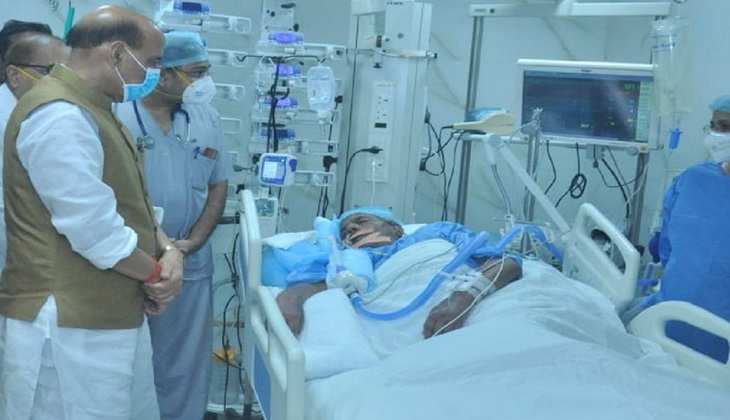 पूर्व मुख्यमंत्री कल्याण सिंह की तबीयत नाजुक, रक्षा मंत्री ने अस्पताल पहुंचकर जाना स्वास्थ्य