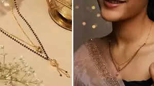 Gold Mangalsutra Design: 30 हजार से कम बजट में सोने के मंगलसूत्र, देखें डेलीयूज में पहनने वाली डिजाइन्स