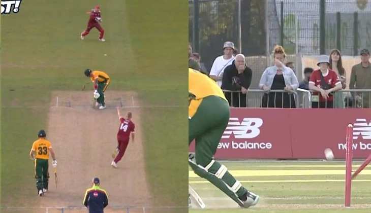 Cricket Viral Video: वाह क्या यॉर्कर है! तेज गेंदबाज की आग उगलती गेंद पर चित हुआ बल्लेबाज, देखें वीडियो