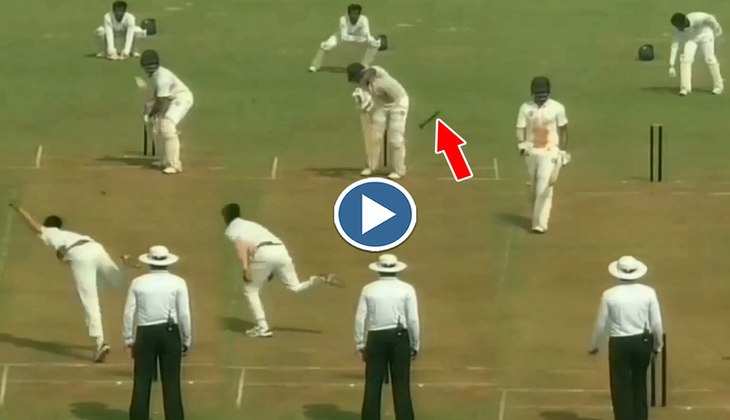 Viral Video: गेंद ने स्टंप को कराई ऐसी तूफानी सैर कि फैंस की फटी की फटी रह गईं आंखें, देखें ये तोड़ू वीडियो
