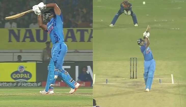 IND vs SL 3rd T20: राहुल ने मचाया गदर! खड़े-खड़े ठोक डाले तूफानी छक्के, देखें ये फायरिंग वीडियो