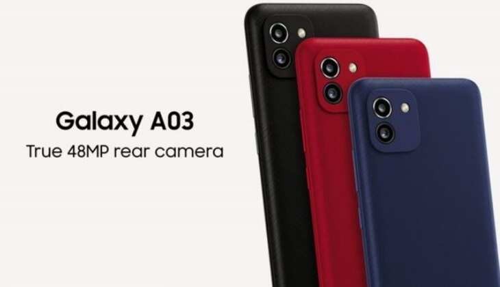 Samsung Galaxy A03 48 MP कैमरा के साथ हुआ लॉन्च, जानें स्पेसिफिकेशन्स और फीचर्स