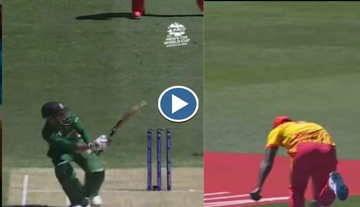 BAN vs ZIM: हीरो बनने चला था बैटर, गेंदबाज ने चालाकी से कर दिया काम तमाम, देखें वीडियो