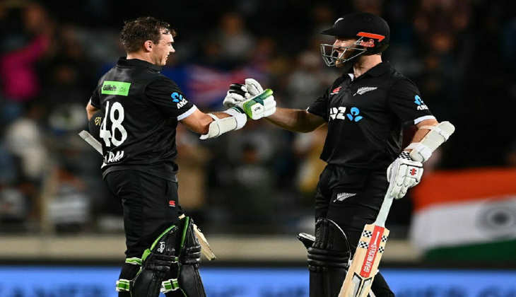 IND vs NZ: न्यूजीलैंड ने भारत को 7 विकेट से हराया, टॉम लेथम और विलियम्सन के बीच हुई रिकार्ड साझेदारी